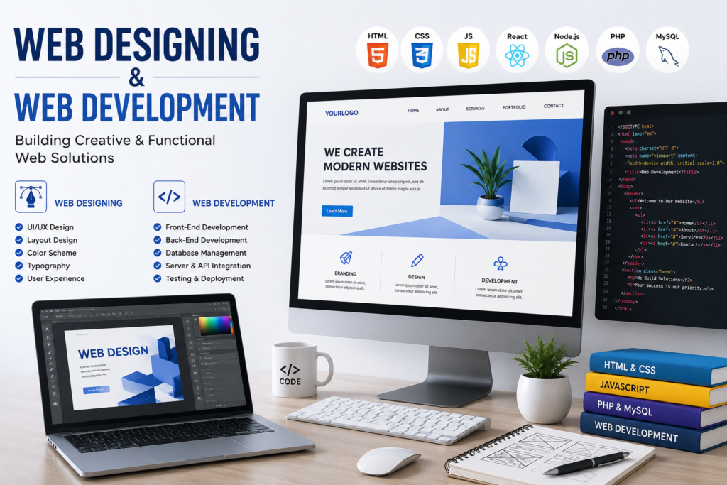 Web Designing and Development Course for Modern IT Careers 