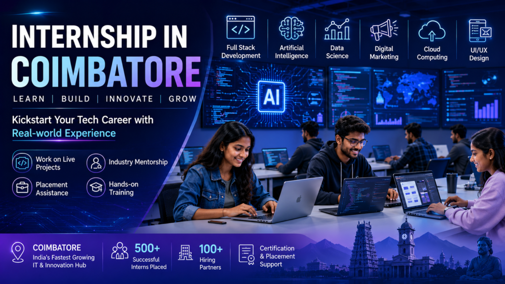 internship in coimbatore