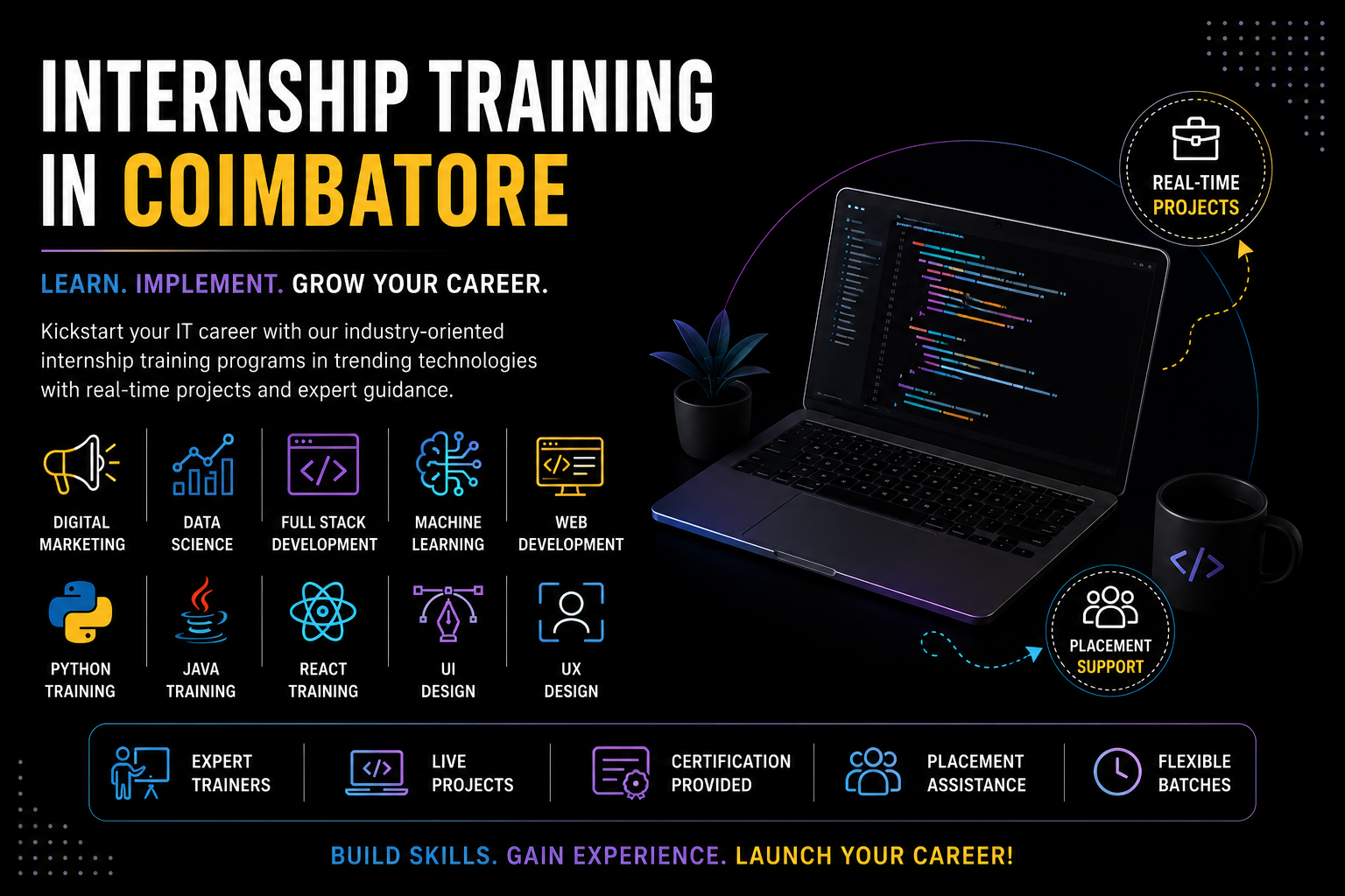 Best Internship Training in Coimbatore for IT Careers 2026